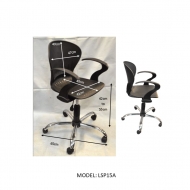 STUDENT STOOL - PP WITH HANDREST (METAL BACKREST)