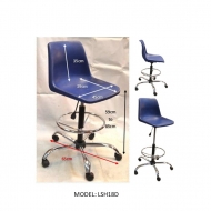 STUDENT STOOL - NATURAL PP (METAL BASE)