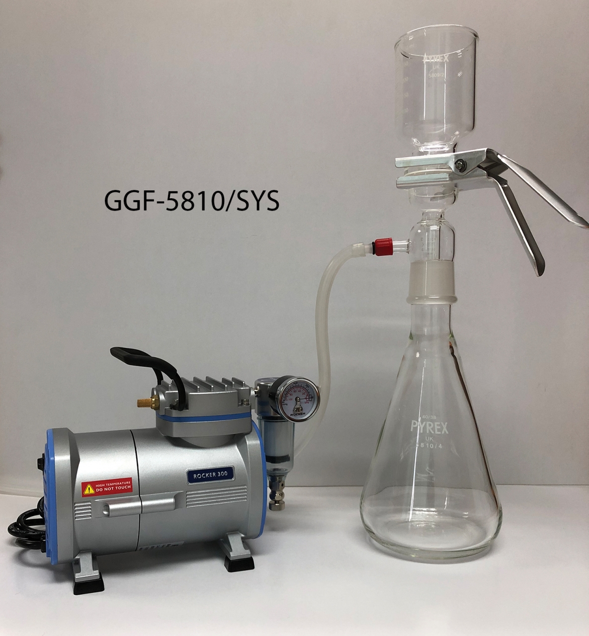 Complete Glassware Filtration System, 47mm Kumpulan Saintifik KSFE I