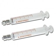 Socorex Glass Syringes, Reusable, Metal Luer Nozzles