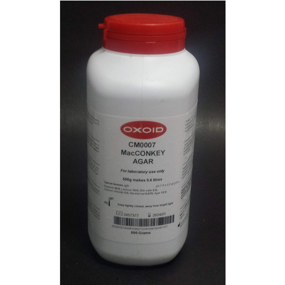 MacConkey Agar 500g, Oxoid Kumpulan Saintifik KSFE I Malaysia's