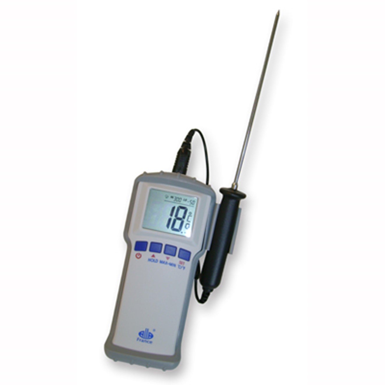 "HACCP" DIGITAL THERMOMETER (Detachable thermistor probe)
