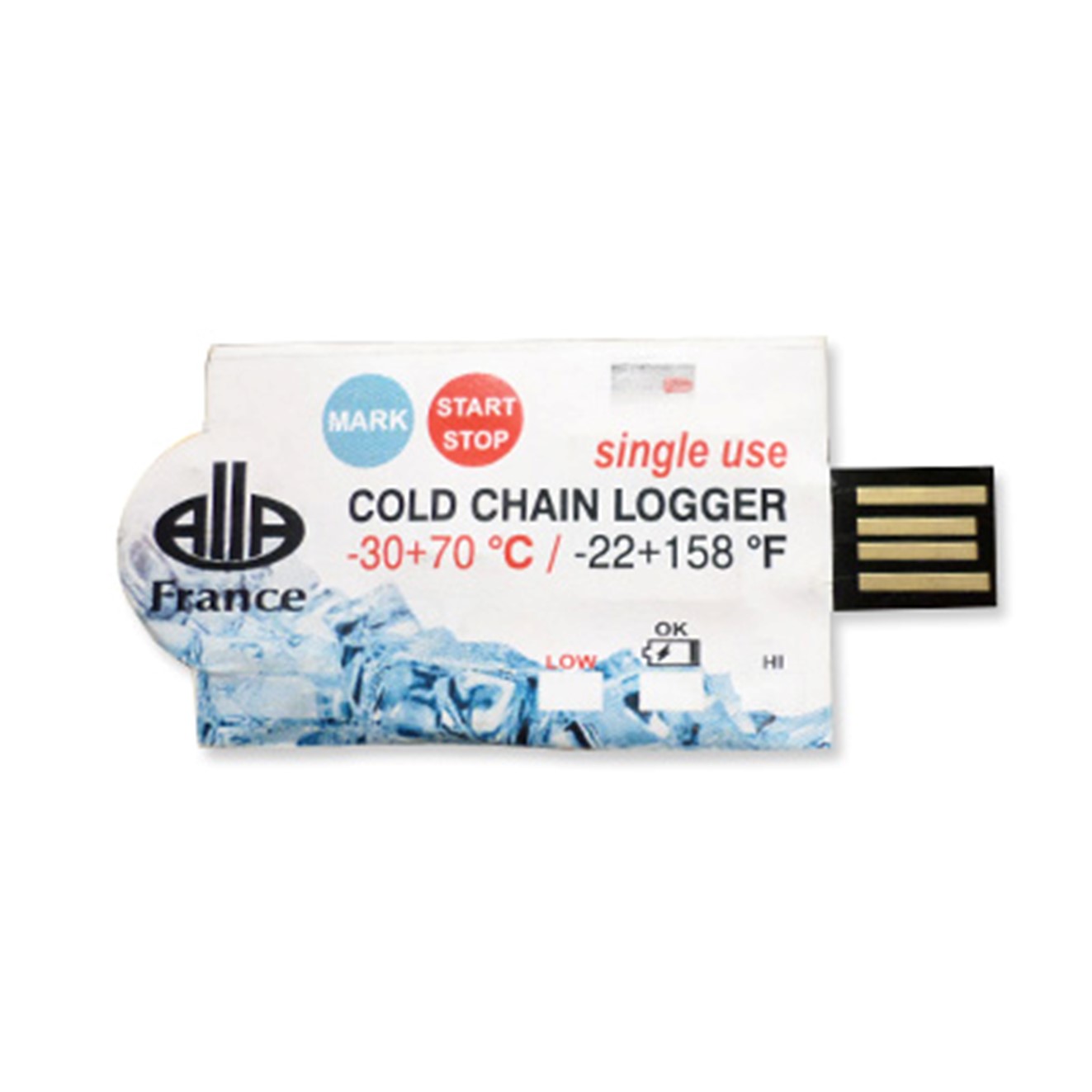 SINGLE USE DATA LOGGER FOR COLD CHAIN