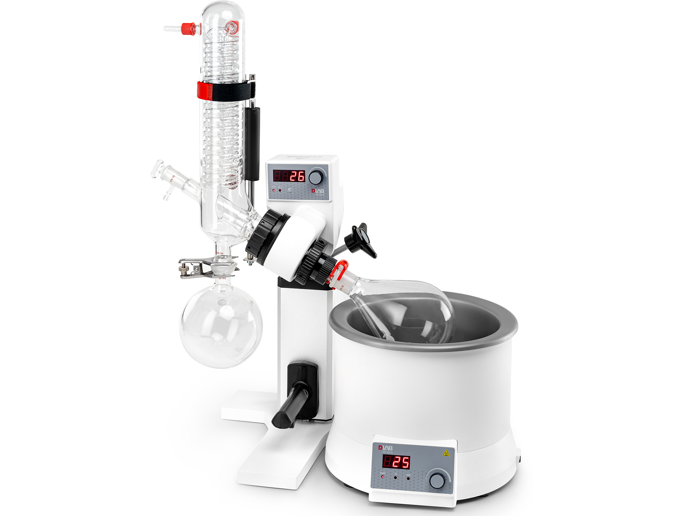 DLAB RE100-Pro LED Digital Rotary Evaporator (include glassware)