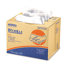KIMBERLY CLARK WYPALL®  28101 L30 Brag Box Wipers 43.4cm x 42cm (450'S per carton)