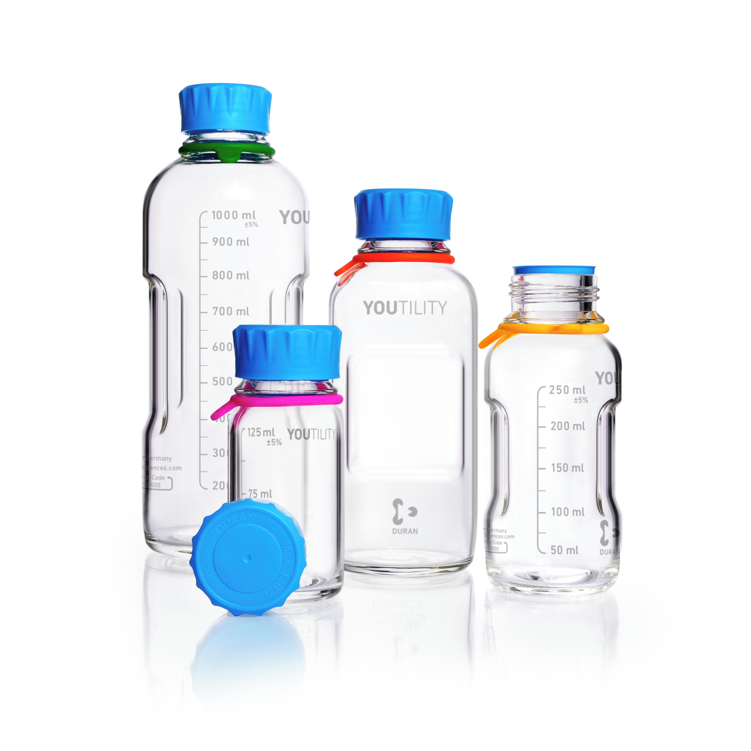 DURAN® YOUTILITY® GL 45 Laboratory Bottle, Clear