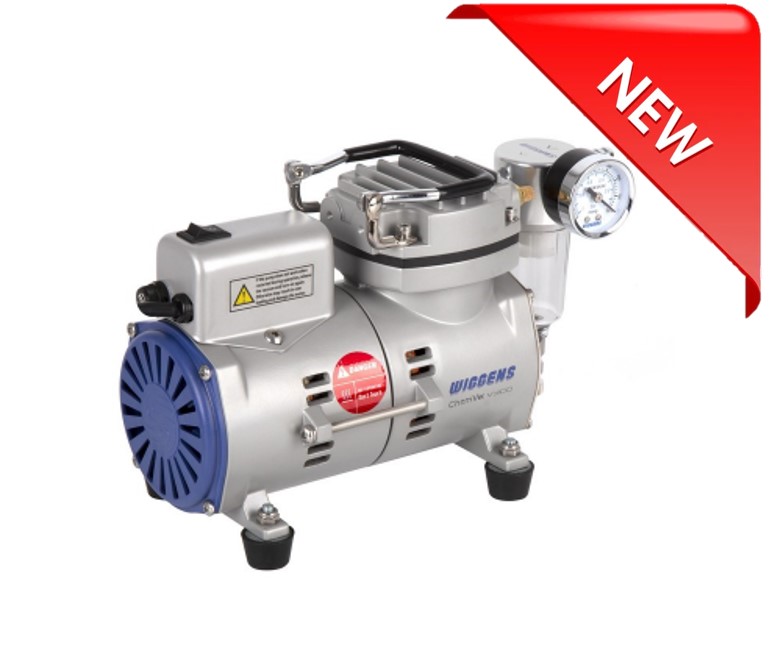 Wiggens Oil-Free Piston Vacuum Pump, 17L/min, V300