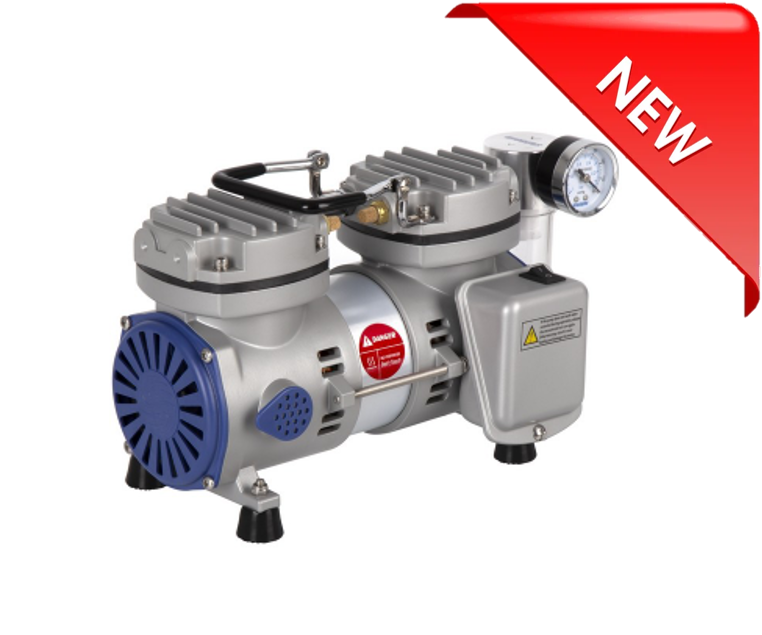 Wiggens Oil-Free Piston Vacuum Pump, 34L/min, V400