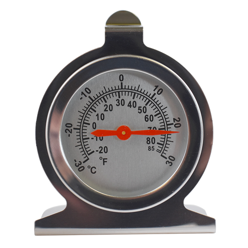 Fridge/Freezer Thermometer -30+30 °C /-20+85°F Stainless steel Dial