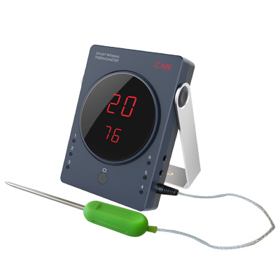 Bluetooth Thermometer-50+300 :1°C&°F :1°F OVEN  With 2 probes