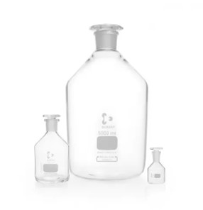 Duran Reagent Bottles, Clear, Narrow Neck, Borosilicate Glass