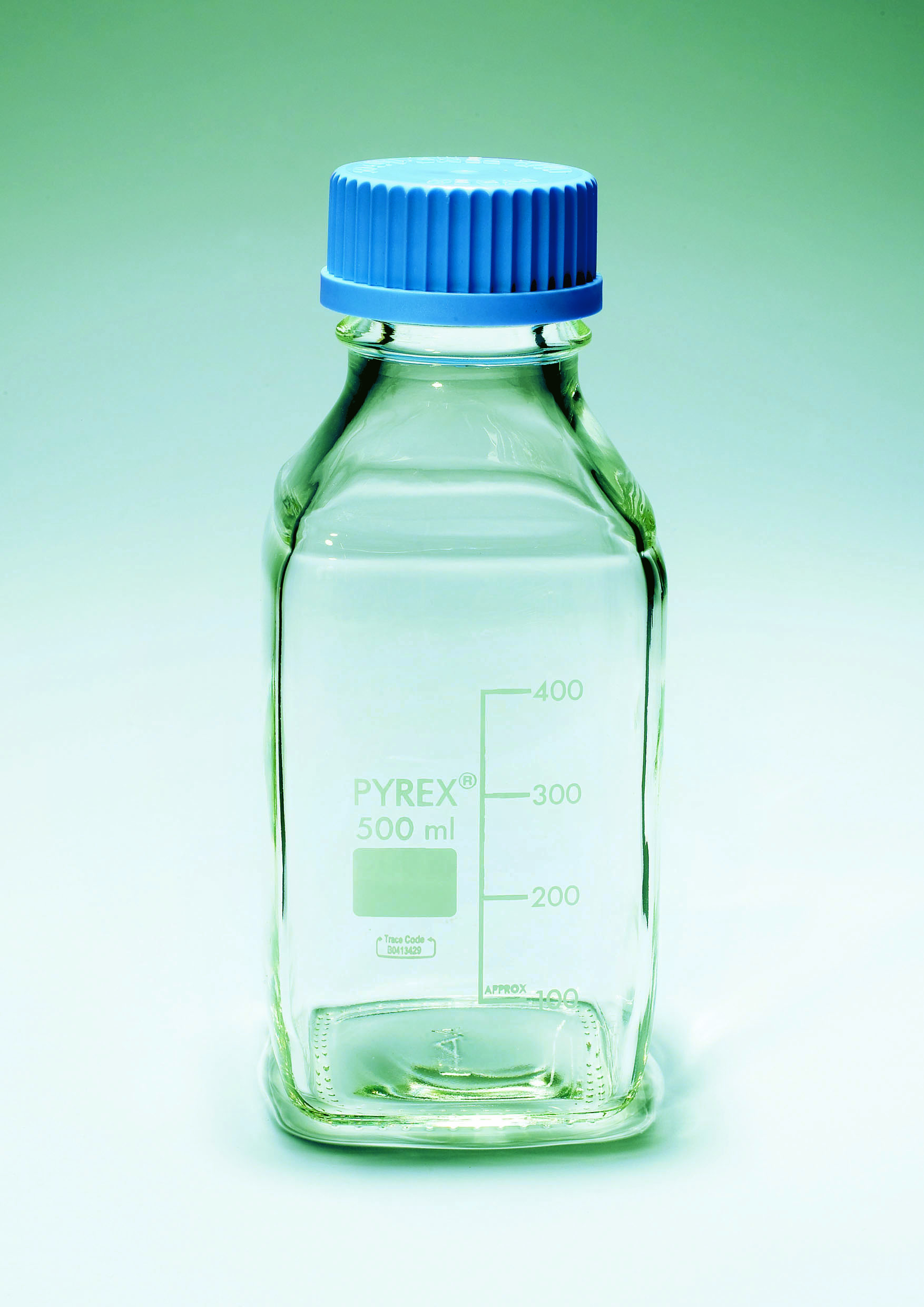 PYREX® Laboratory Bottles, Square, Clear