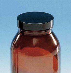 Specimen Bottles, Jar, Amber Glass (Powder Bottles)