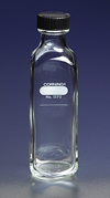 PYREX® Milk Dilution Bottles, 160mL, Narrow Mouth, Screw Cap, Graduated