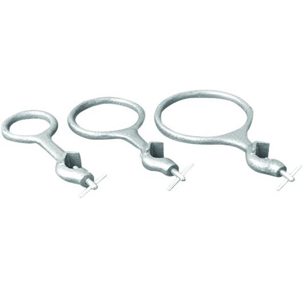 Retort Ring with open bosshead Metal