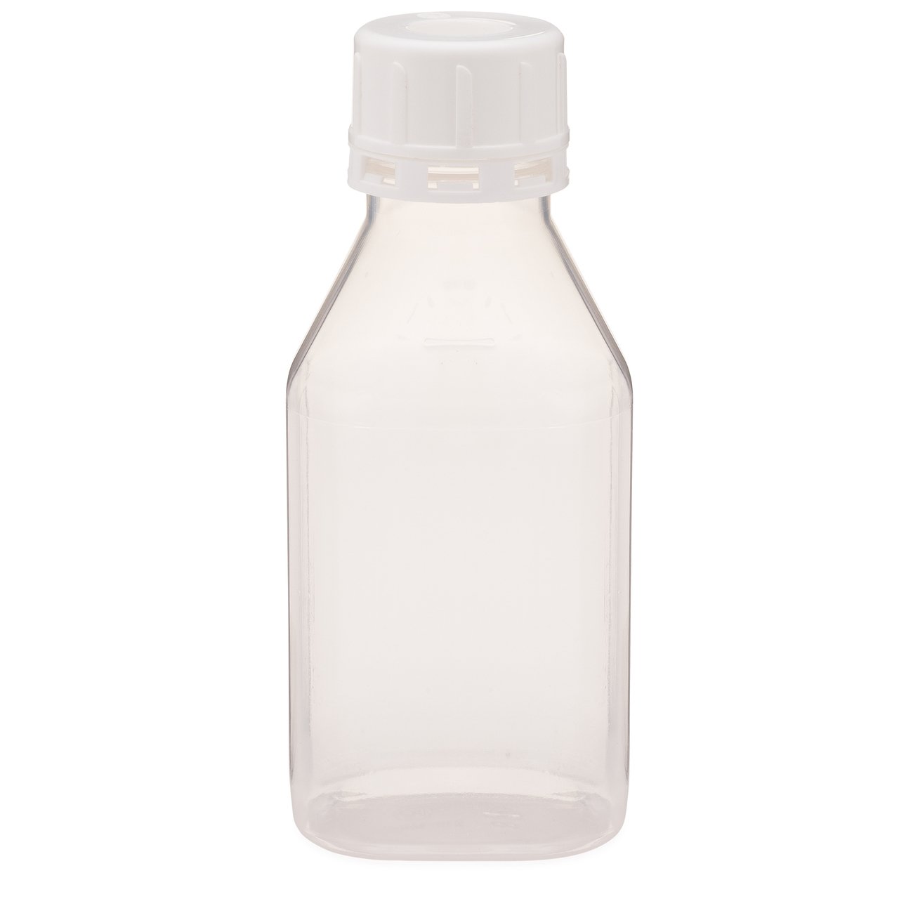 Bottles, Square, Narrow Neck, Polypropylene