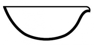 Basin, Evaporating, Round Bottom, Sillica