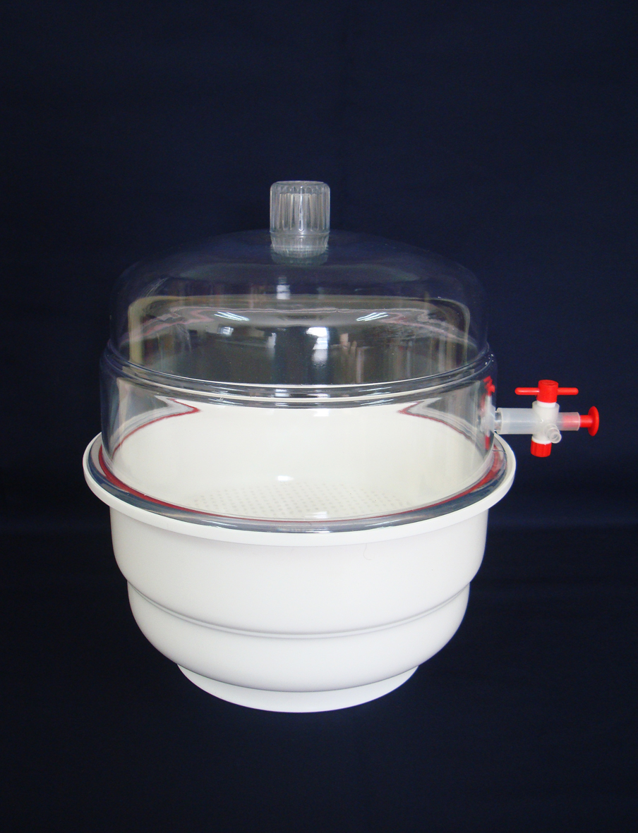 Desiccator, Vacuum, Polycarbonate