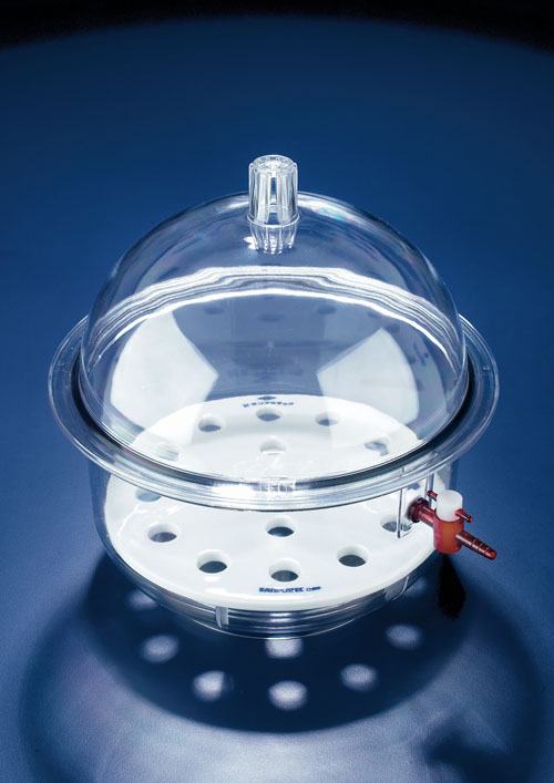 Desiccator, Vacuum Type, Polycarbonate