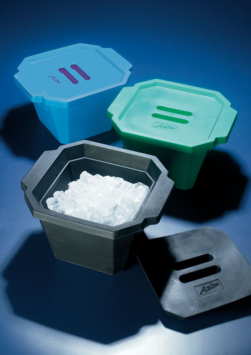 Azlon Ice Bucket with Lids, Polyurethane