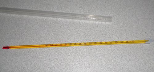 Thermometers, Red Liquid Filled, Partial Immersion, Promolab