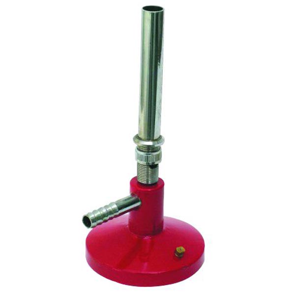 Bunsen Burner, with 8mm Inlet Tube Connector