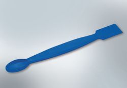 Spatulas, Spoon End Type, Plastic (Blue/Red)