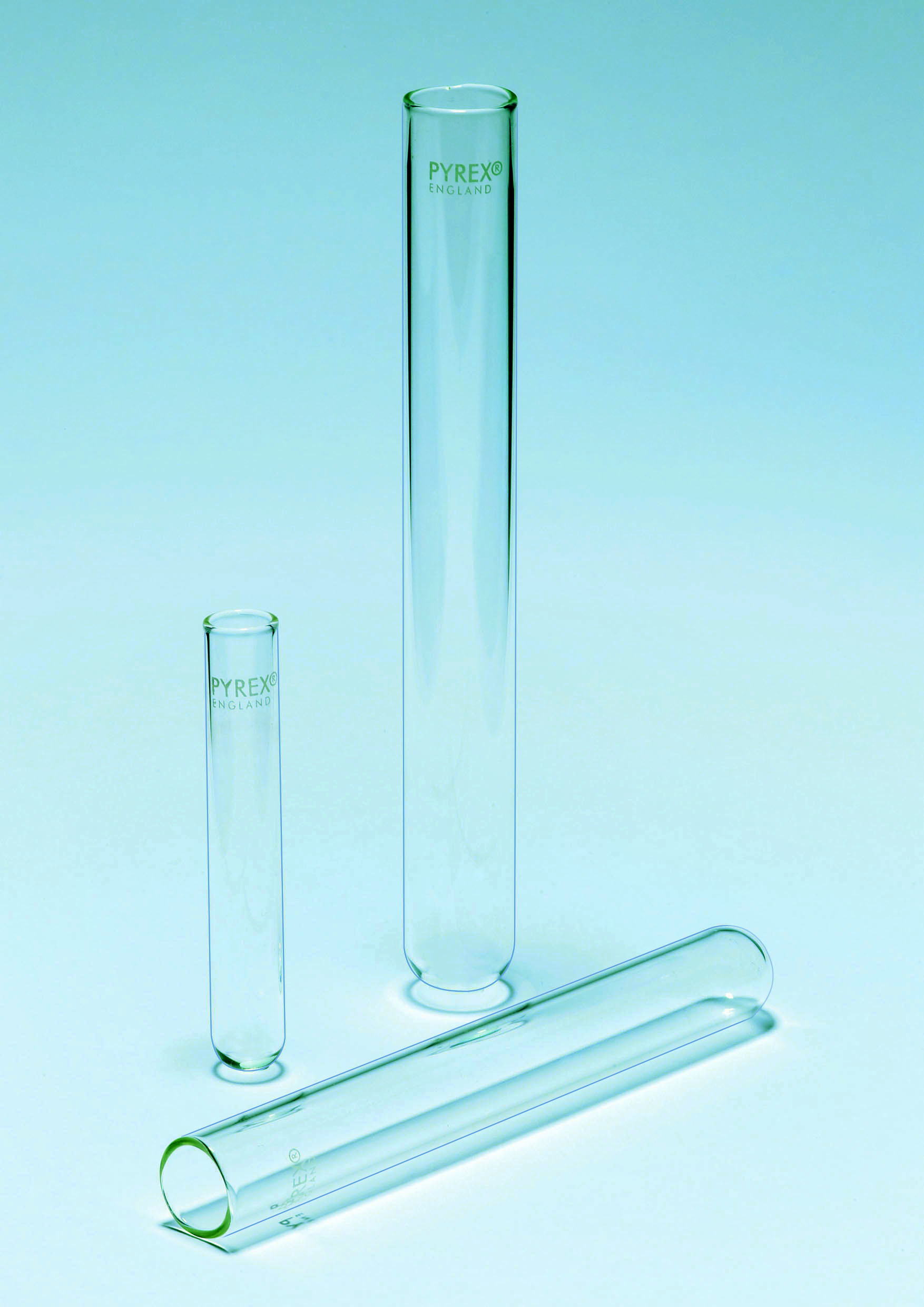 PYREX® Test Tubes, Medium Wall, Rimless