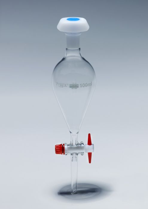 PYREX® Separating Funnels, Spherical Shape (Pear)