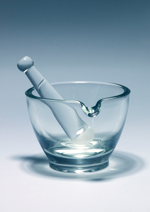 PYREX® Mortar, Borosilicate Glass (Pestle sold separately)