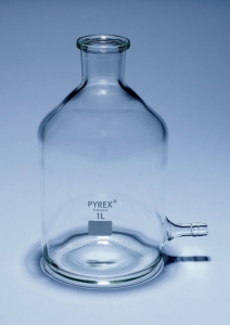 PYREX® Aspirator Bottles, Tubing Side Arm, Pyrex