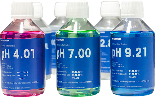 METTLER TOLEDO pH Buffers and Solutions