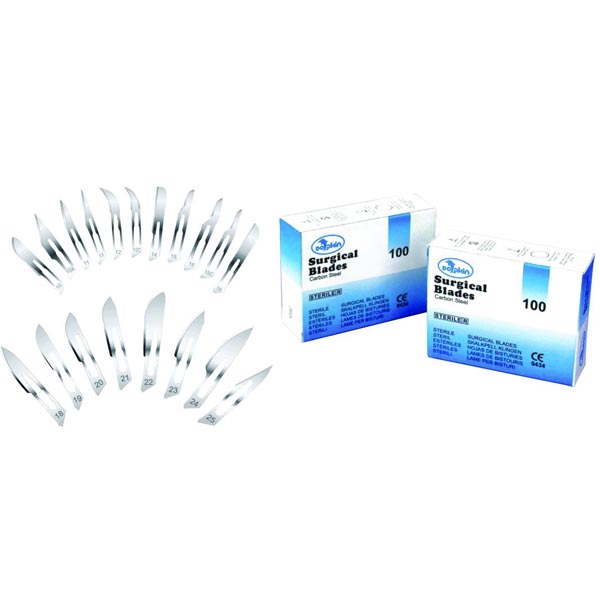 Surgical Scapel Blade, Carbon Steel