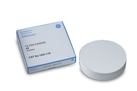 Whatman Filter Paper, No. 43, 16μm, Quantitative, Ashless