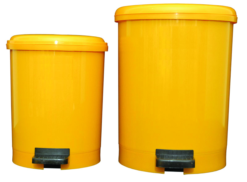 Clinical Waste Bin, Pedal Operated, Round