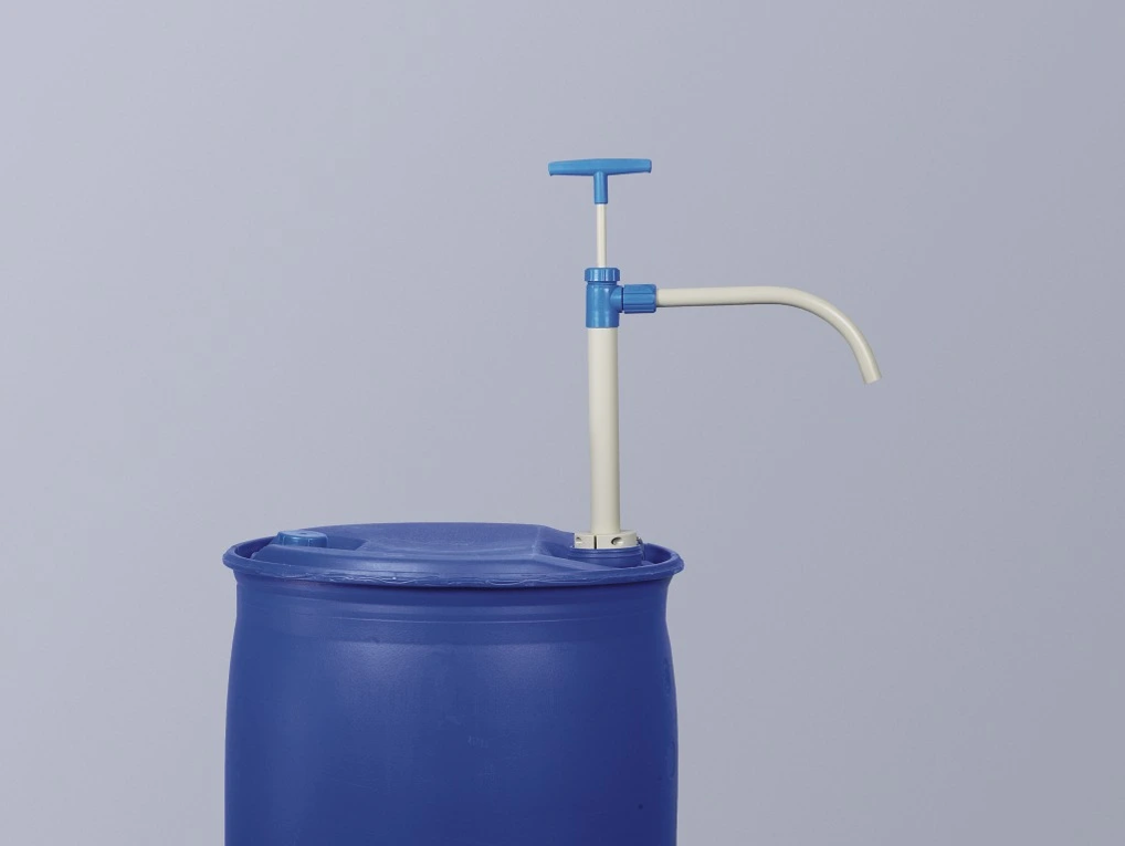 BURKLE Manual Hand Pump for Barrel//Drum - Polypropylene with Rigid discharge Tube