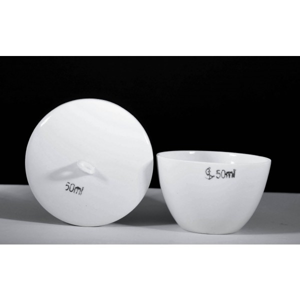 Crucibles, Low Form, Porcelain