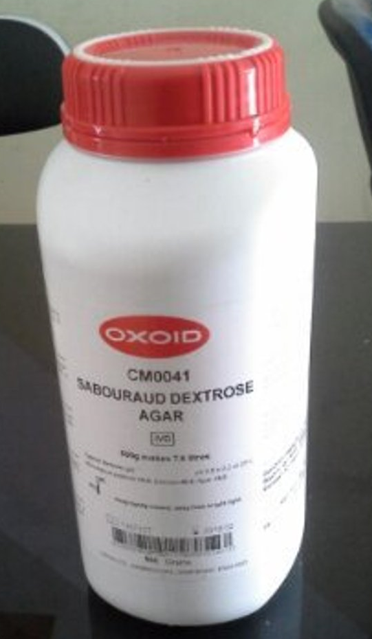 Sabouraud Dextrose Agar, 500g, Oxoid