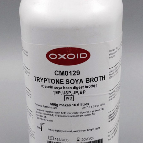 Tryptone Soya Broth, 500g, Oxoid