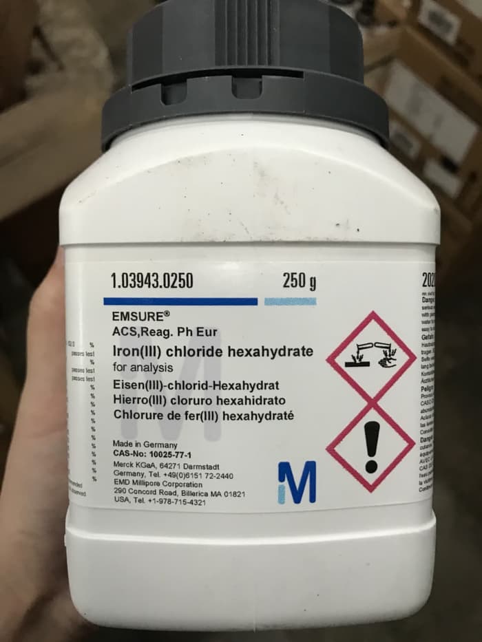 Iron (III) Chloride Hexahydrate