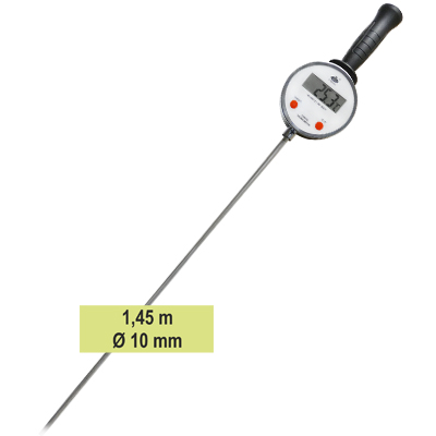 DIGITAL THERMOMETER EXTRA LONG PROBE WITH HANDLE