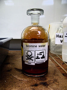 Bromine water