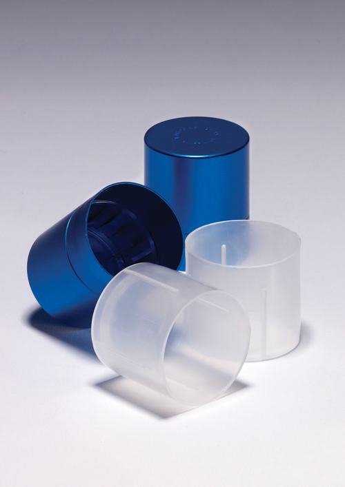 Baffled Flasks, Delong Neck, Conical