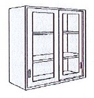 Double Sliding Framed Glass Door